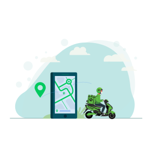 Delivery boy on Zypp electric scooter | A symbol of sustainable last-mile solutions for delivery partners