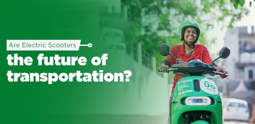 Electric scooters are the future of transportation 